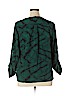 Anne Klein 100% Polyester Green Long Sleeve Blouse Size XL - photo 2