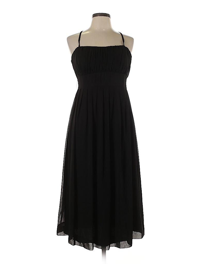 Jonathan Martin 100% Polyester Black Cocktail Dress Size 14 - photo 1