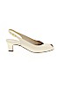 Bruno Magli 100% Leather Ivory Heels Size 8 (narrow) - photo 1