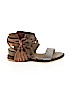 A.S.98 100% Leather Gray Sandals Size EU 37 - photo 1