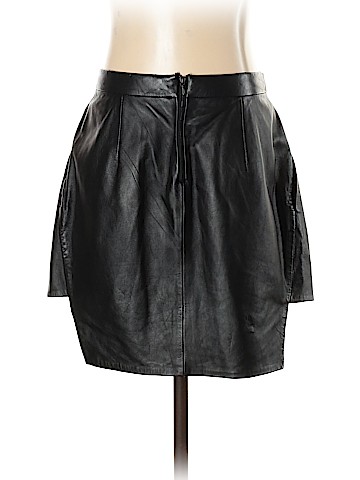 Dion Lee Leather Skirt (view 2)