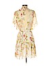 Zara 100% Polyester Ivory Casual Dress Size S - photo 2
