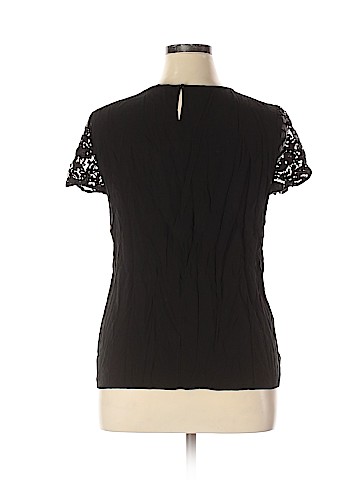 Ann Taylor LOFT Outlet Short Sleeve Blouse (view 2)