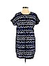 Old Navy Blue Casual Dress Size S (petite) - photo 1