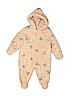 First Impressions Tan Long Sleeve Outfit Size 3-6 mo - photo 1