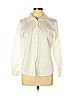 Foxcroft White Long Sleeve Button-Down Shirt Size 12 (petite) - photo 1