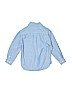Gap Kids 100% Cotton Blue Long Sleeve Button-Down Shirt Size 6 - 7 - photo 2