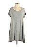 Old Navy Gray Casual Dress Size L (petite) - photo 1
