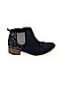 Unbranded Print Blue Ankle Boots Size 1 (youth) - photo 1