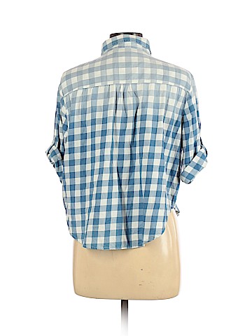 Mossimo Supply Co. 3/4 Sleeve Button-Down Shirt (view 2)
