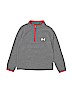 Under Armour 100% Polyester Solid Gray Fleece Jacket Size 5 - photo 1