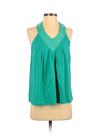 Alice + Olivia Sleeveless Silk Top (view 1)