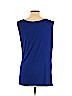 Tahari Blue Sleeveless Top Size L - photo 2
