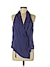 Rory Beca 100% Silk Purple Sleeveless Silk Top Size M - photo 1