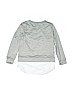 Adidas 100% Polyester Solid Gray Pullover Sweater Size L (youth) - photo 2