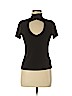 Charlotte Russe Black Short Sleeve Top Size M - photo 1