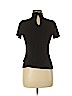Charlotte Russe Black Short Sleeve Top Size M - photo 2