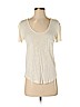 Madewell 100% Viscose Ivory Short Sleeve Top Size S - photo 1