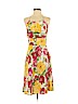 Ann Taylor LOFT 100% Polyester Yellow Casual Dress Size 2 (petite) - photo 1