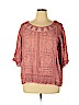 Democracy Pink 3/4 Sleeve Blouse Size XL - photo 1