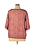 Democracy Pink 3/4 Sleeve Blouse Size XL - photo 2
