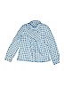 Carhartt 100% Cotton Blue Long Sleeve Button-Down Shirt Size M (youth) - photo 1