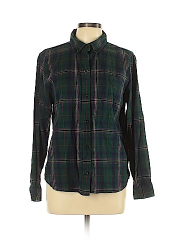 L.L.Bean Long Sleeve Button-Down Shirt (view 1)
