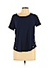 57th Street Blue Short Sleeve Top Size L (petite) - photo 1