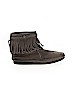 Minnetonka Gray Ankle Boots Size 8 - photo 1