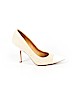 Nine West White Heels Size 8 1/2 - photo 1