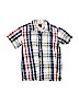 Gap Kids 100% Cotton Blue Short Sleeve Button-Down Shirt Size 6 - 7 - photo 1
