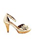 Sofft Gold Heels Size 7 1/2 - photo 1