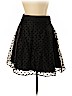 Elle 100% Polyester Black Formal Skirt Size 14 - photo 2