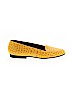 Bloomingdale's 100% Leather Yellow Flats Size 7 - photo 1