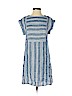Caslon 100% Linen Blue Casual Dress Size XXS (petite) - photo 1