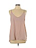 Stella Luce 100% Polyester Pink Sleeveless Blouse Size L - photo 1