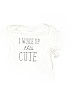 Carter's 100% Cotton White Short Sleeve T-Shirt 6-9 MO / 9 MO - photo 1