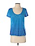 Free People Blue Short Sleeve Top Size S (petite) - photo 1