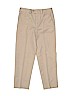 MICHAEL Michael Kors 100% Polyester Solid Tan Dress Pants Size 7 - photo 1