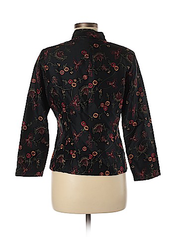 Silk Land Long Sleeve Button-Down Shirt (view 2)