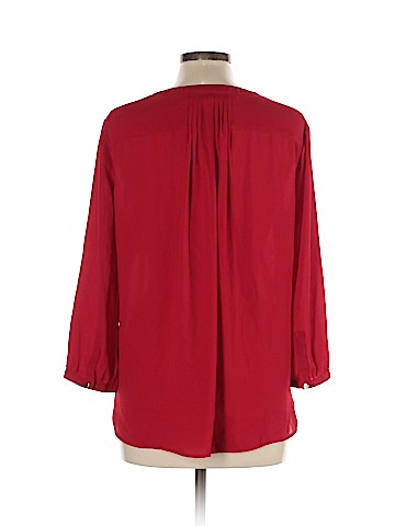 JM Collection Long Sleeve Blouse (view 2)