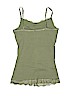Justice 100% Cotton Green Sleeveless T-Shirt Size 6 - photo 2