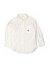 Baby Gap 100% Cotton Solid White Long Sleeve Button-Down Shirt Size 4T - photo 1