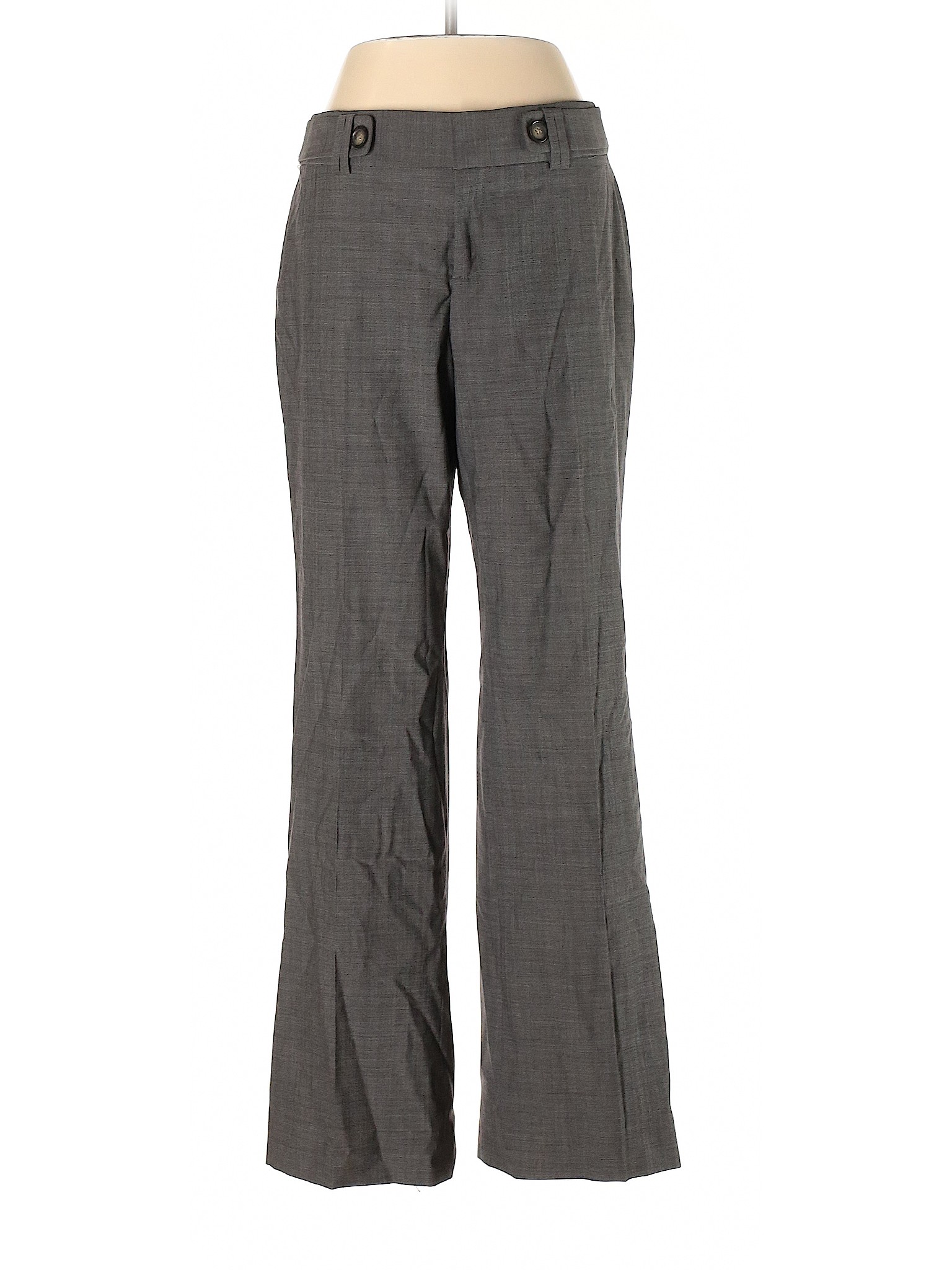 Banana Republic Women Gray Wool Pants 2 | eBay