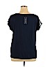 Tommy Hilfiger Blue Short Sleeve Blouse Size XL - photo 2