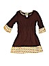 Shabby Baby 100% Cotton Brown Dress Size 5T - photo 1