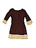 Shabby Baby 100% Cotton Brown Dress Size 5T - photo 2