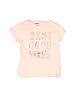 DKNY Pink Short Sleeve T-Shirt Size 6 - photo 1