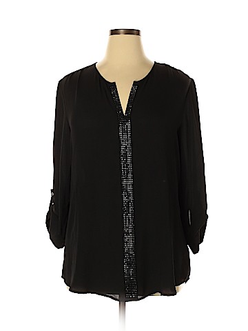 Maurices 3/4 Sleeve Blouse (view 1)