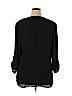 Maurices 100% Polyester Black 3/4 Sleeve Blouse Size XL - photo 2